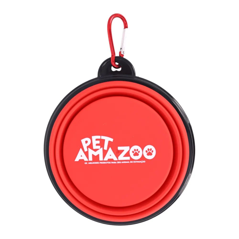 Comedouro Bebedouro Retrátil para Pets Sortido 13X9X5,5cm / 350ml