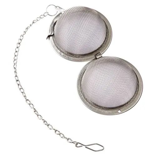Infusor Circular Chá Aço INOX 5 cm — imagem 3