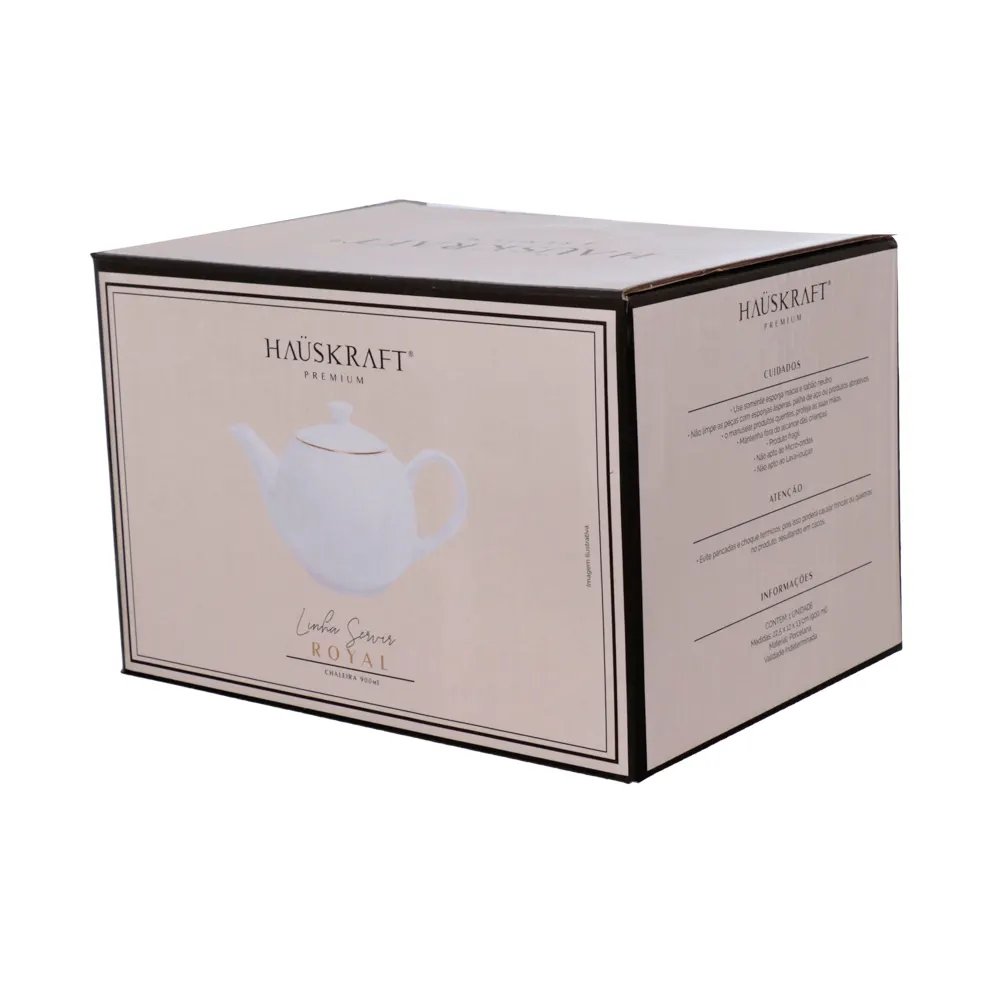Bule Roya Branco 900ml — imagem 2