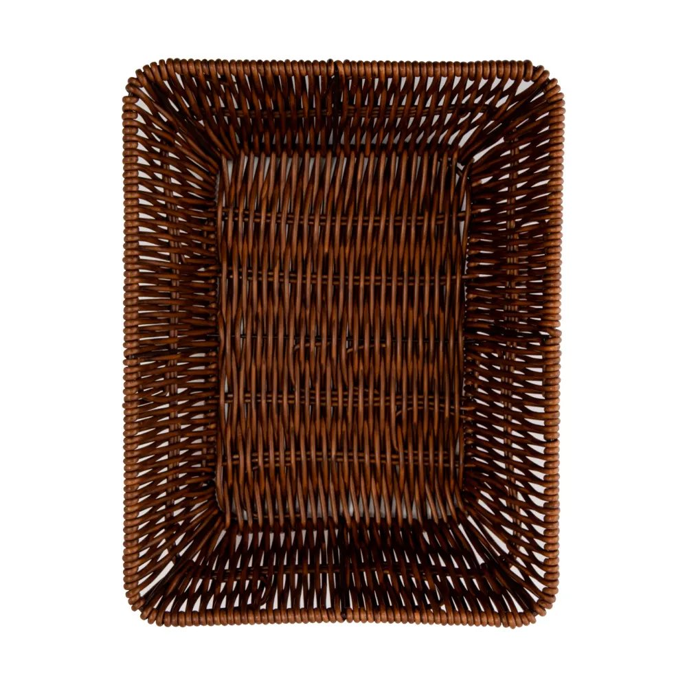 Cesta Pão Retangular Plástico PP 26 cm x 20,5 cm x 7 cm — imagem 2