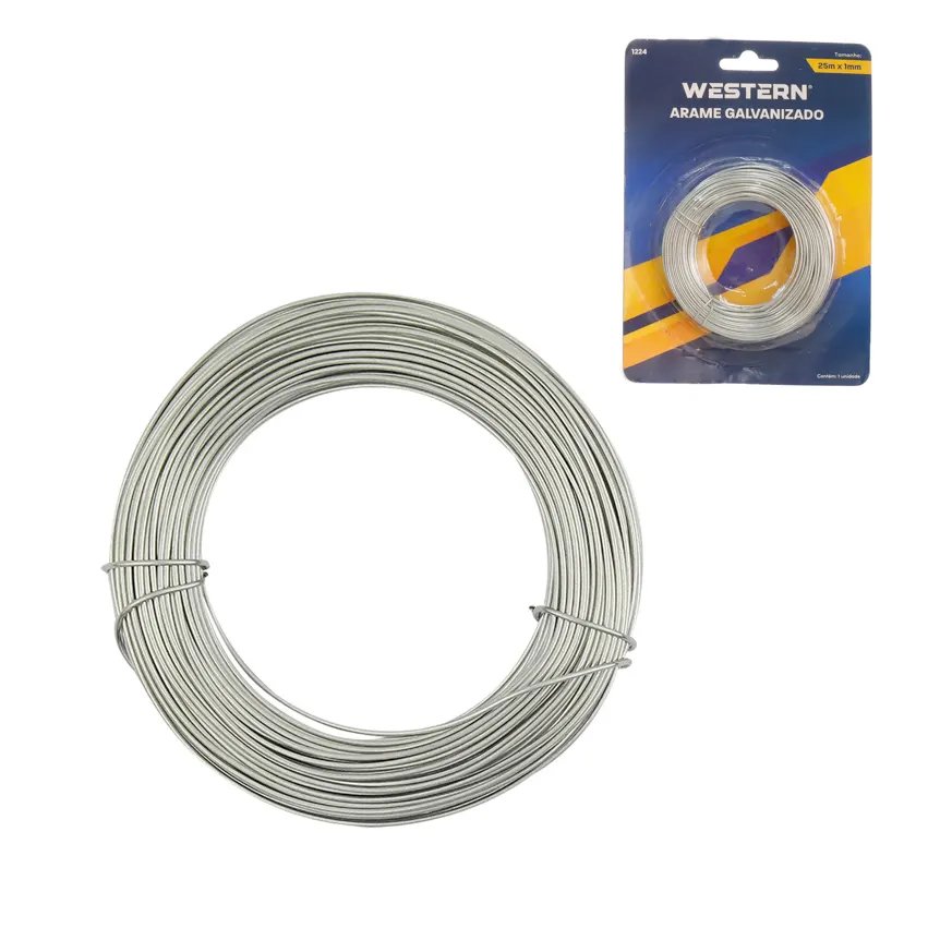 Arame Galvanizado 25m — imagem 2