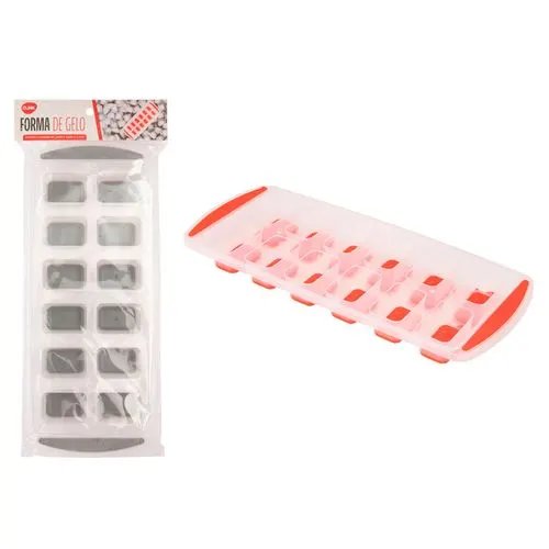 Forma Gelo Plástico PP 34 cm x 14 cm x 3,3 cm — imagem 2
