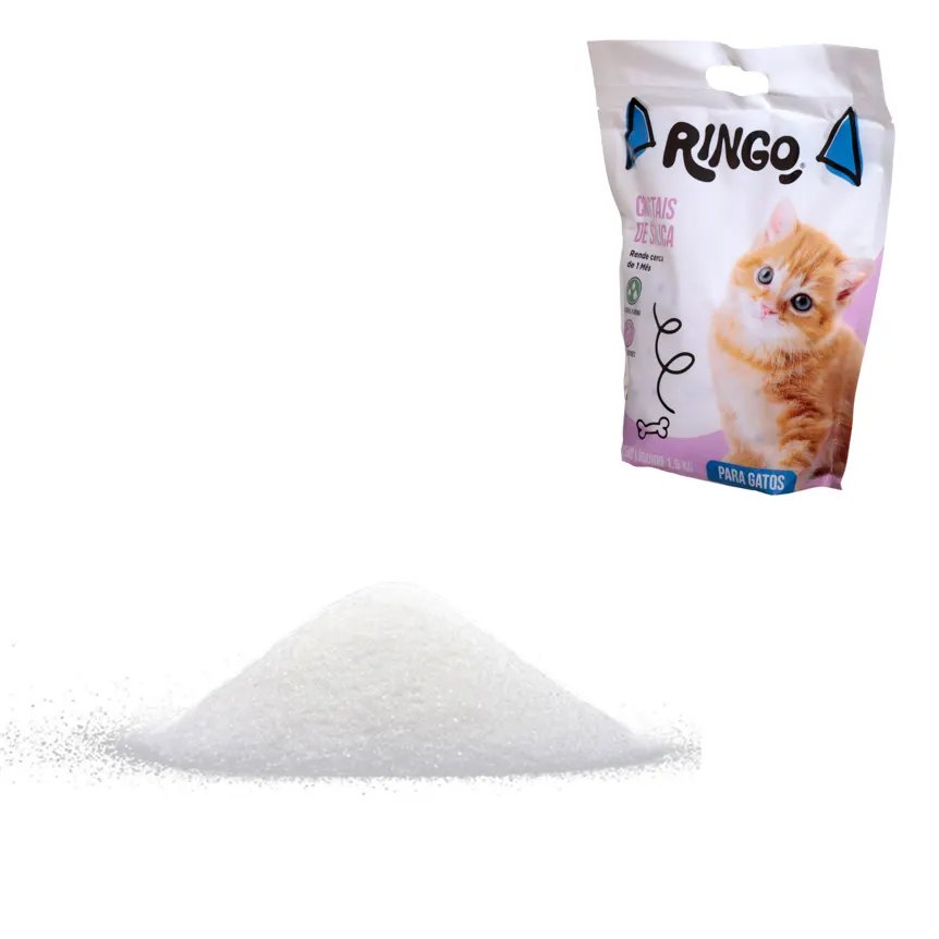 Areia Higiênica Cristais Silicone 1,5kg — imagem 2
