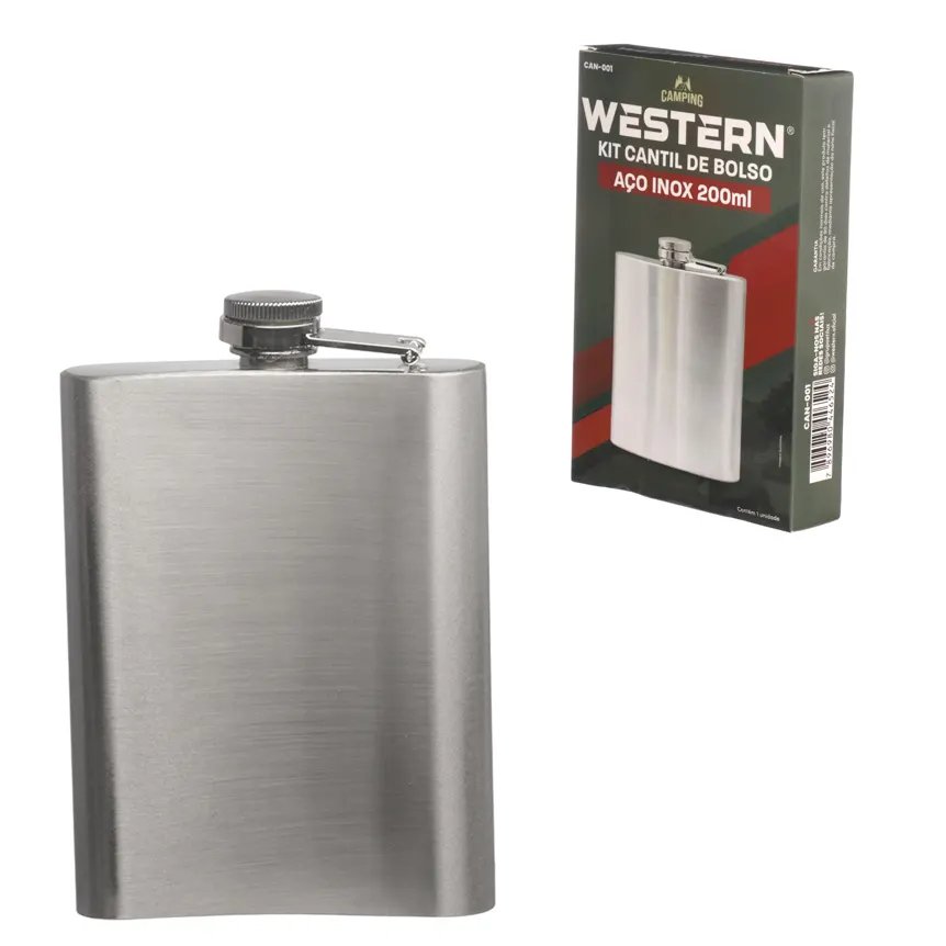 Cantil de Bolso Inox — imagem 2