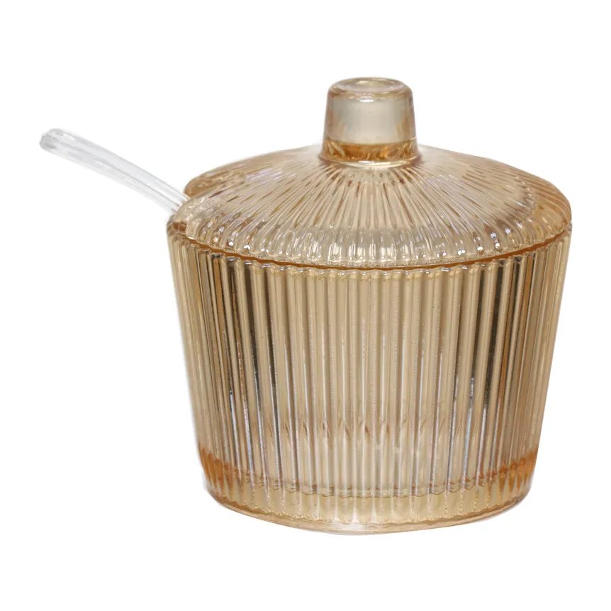 Açucareiro com Colher Vidro GFT 200ml — imagem 4