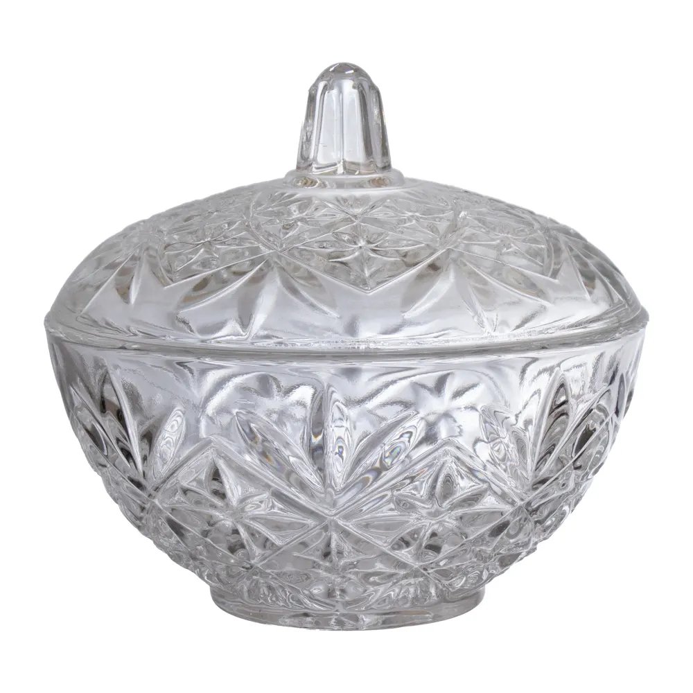 Potiche Decorativo Vidro Vivian 18cm — imagem 2