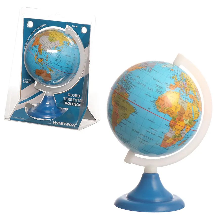 Globo Terrestre 8,5cm — imagem 4