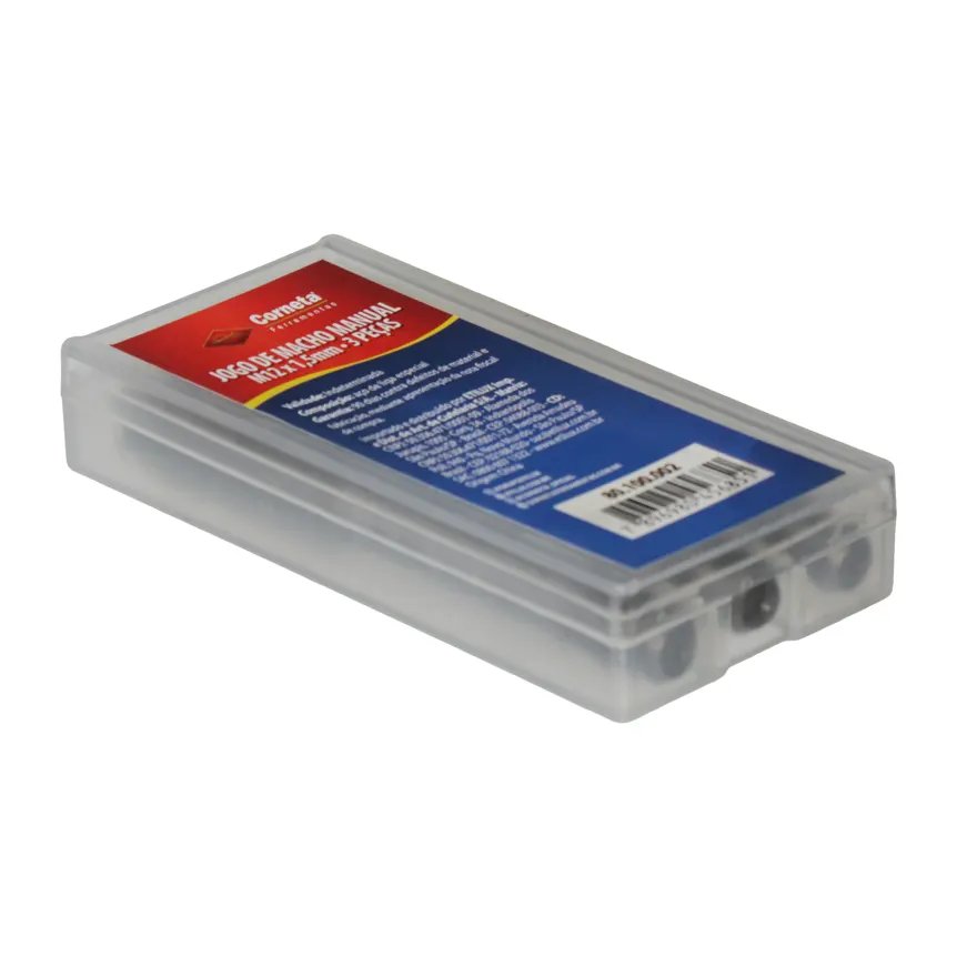 Jogo de Macho M12x1,5mm 3 Peças — imagem 4