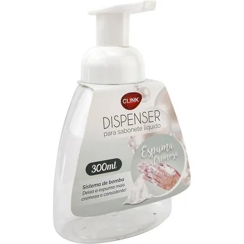 Saboneteira Liquida Espuma em Plástico 300 ml (1 un) — imagem 3