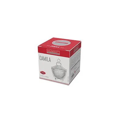 Potiche Decorativo Vidro Camila 10cm — imagem 3