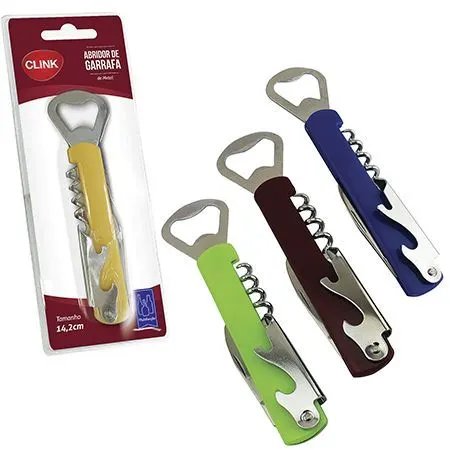 Abridor Multiuso Metal Plástico 14 cm x 3,5 cm — imagem 2