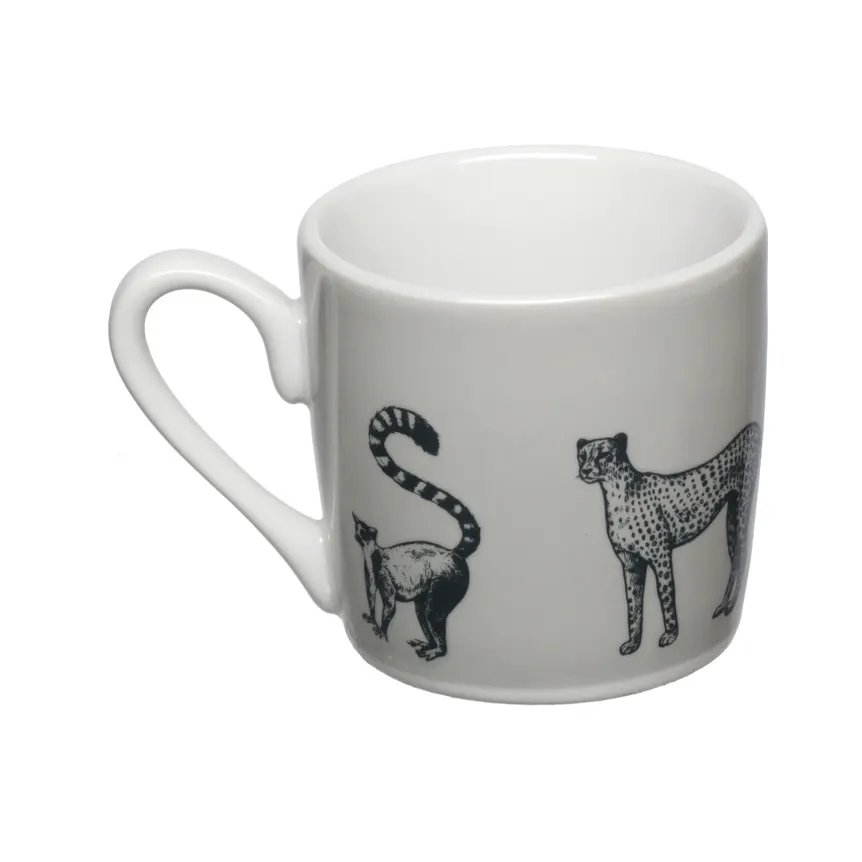 Xícara de Café com Pires Selva 80ml 6 Peças — imagem 3