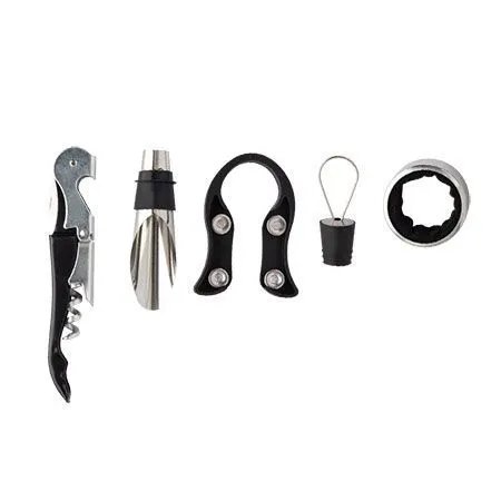 KIT 5 Pçs Vinho Aço INOX, Ferro e Plástico — imagem 2