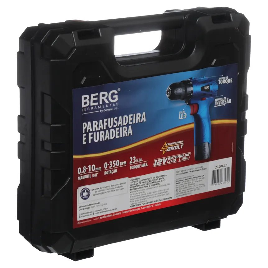 Parafusadeira Fura BER 3/8" — imagem 2