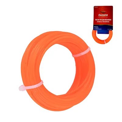Fio Nylon Redondo Amarelo 2mm 10m — imagem 2