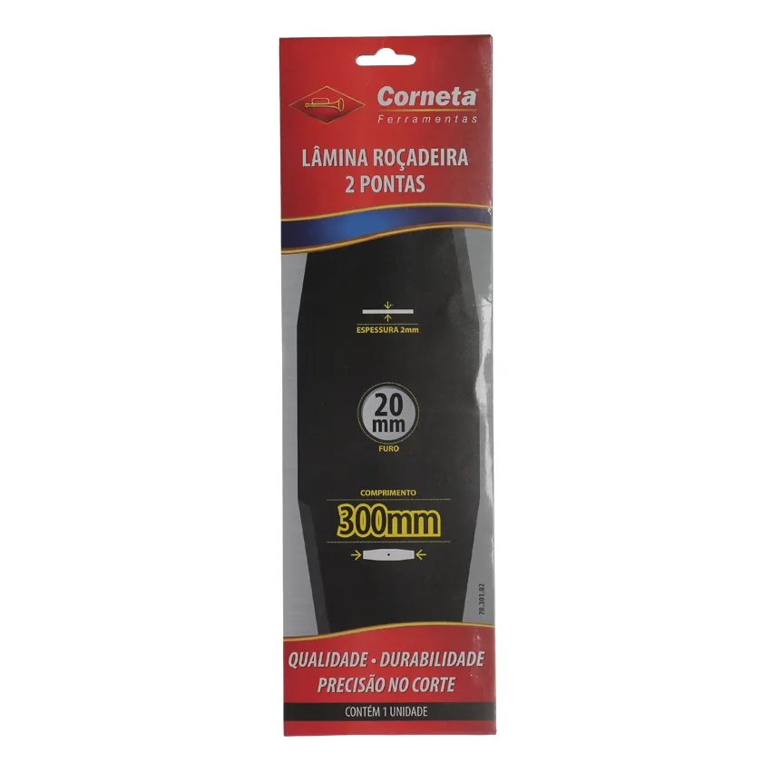 Lâmina Roçadeira 2 PONTA300x20 — imagem 2