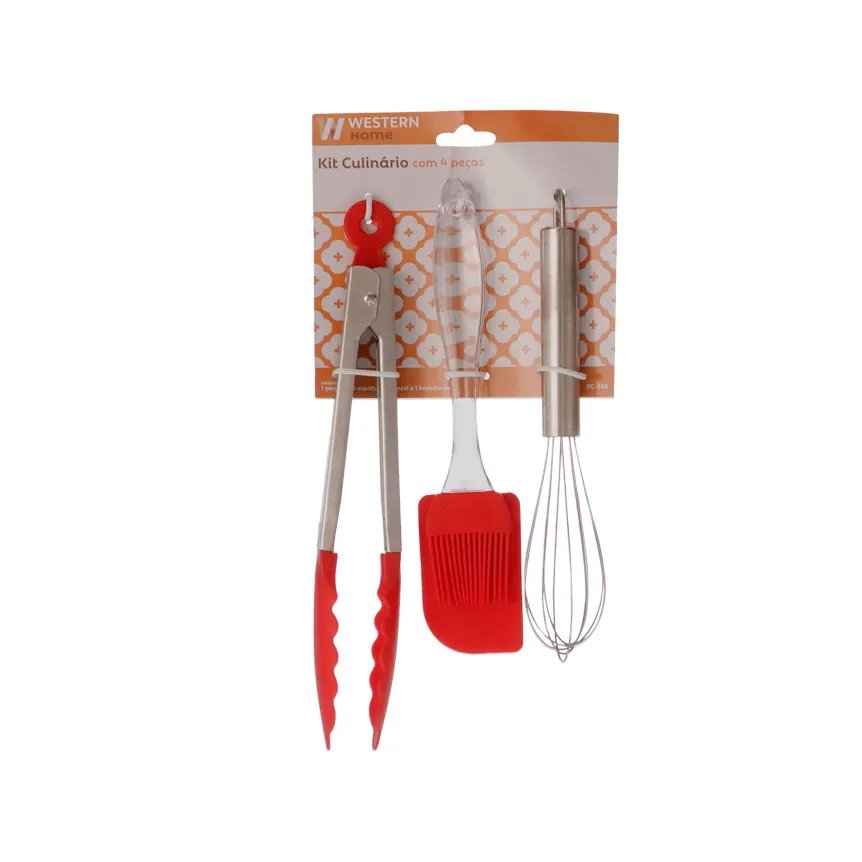 Jogo Utensílios Culinários 4 Peças — imagem 2