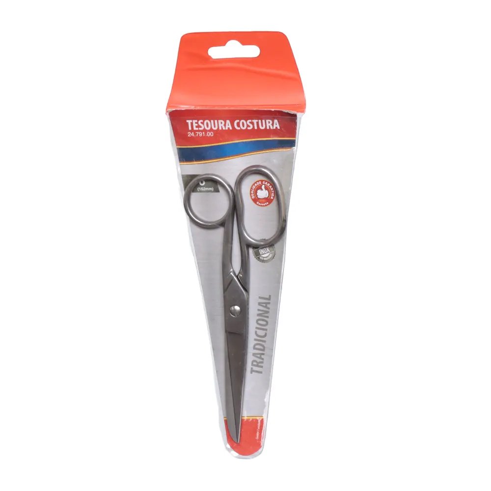 Tesoura Tradicional Costura 6" — imagem 3