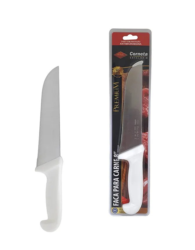 Faca para Carne Cabo Branco Premium 8" — imagem 3