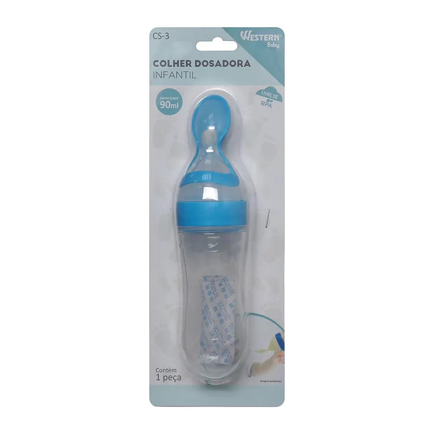 Colher Dosadora Infantil Azul — imagem 3