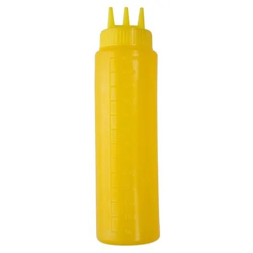 Bisnaga Condimentos 3 Pontas 650 ml Plástico 6,6 cm x 6,6 cm x 25 cm — imagem 3