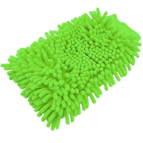 Luva Limpeza Chenille Poliéster 25 cm x 14 cm x 2,5 cm (1 un) — imagem 2