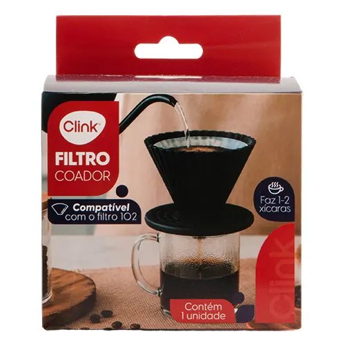 Filtro Coador Silicone 10,5 cm x 10,5 cm x 8,5 cm — imagem 2