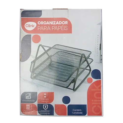 Organizador Papel Aramado Ferro 35 cm x 30 cm x 18 cm — imagem 2