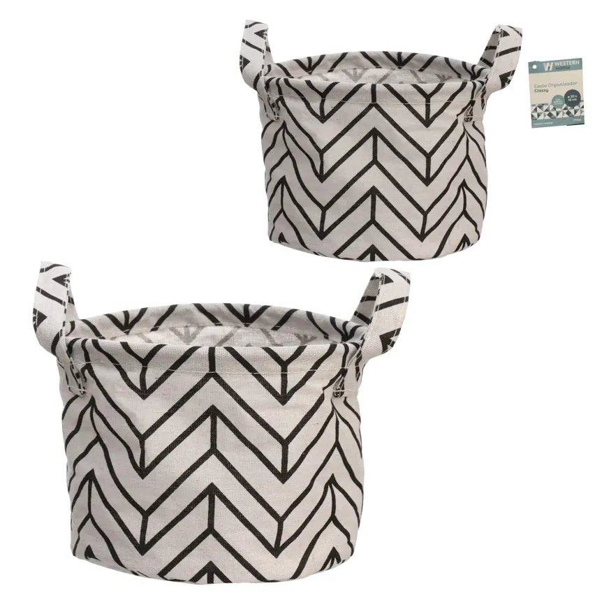 Cesto Redondo Dobrável Classy 20cm — imagem 3