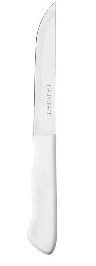 Faca de Cozinha Inox Cabo Branco Blanc 7 — imagem 2