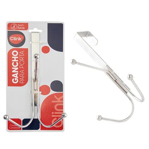 Gancho Porta Triplo Metal 8,5 cm x 9 cm x 19,5 cm — imagem 2