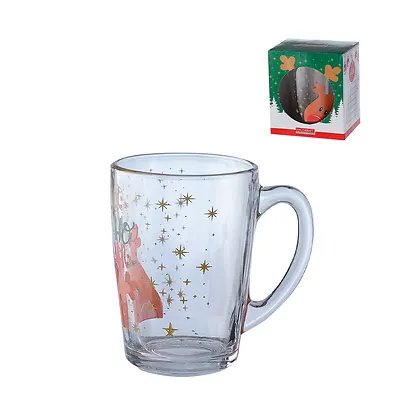 Caneca Vidro Rena 350ml — imagem 4