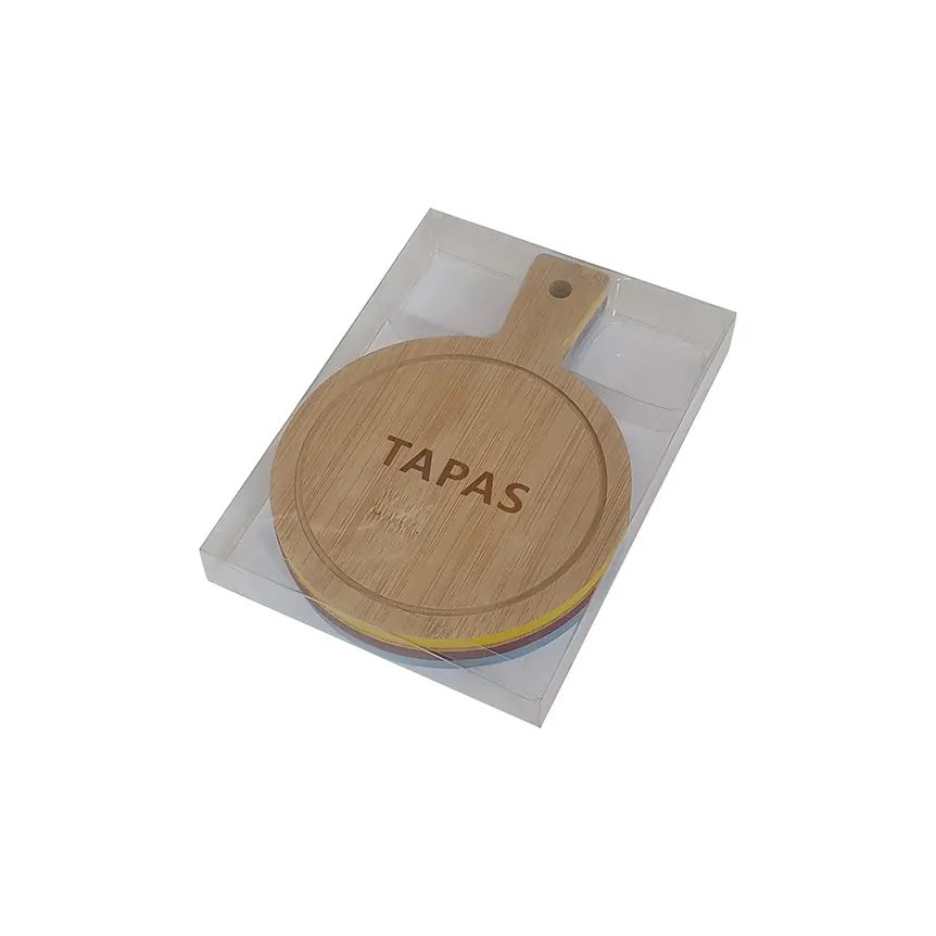 Mini Tábua para Queijo Redonda 3 Peças — imagem 3