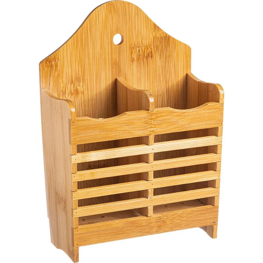 Porta-Talher Bambu 2 Divisões — imagem 3