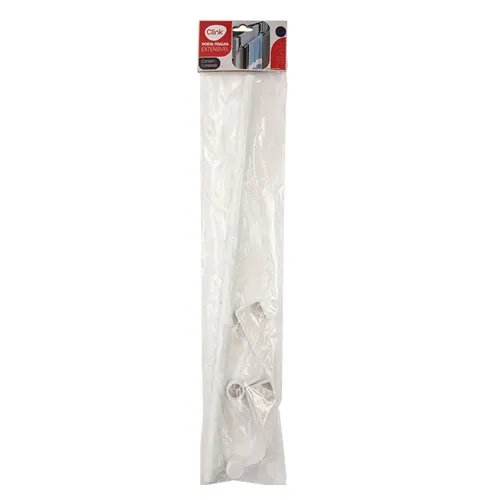 Porta Toalha Ferro e Plástico PP 37 cm x 6 cm x 7 cm — imagem 2