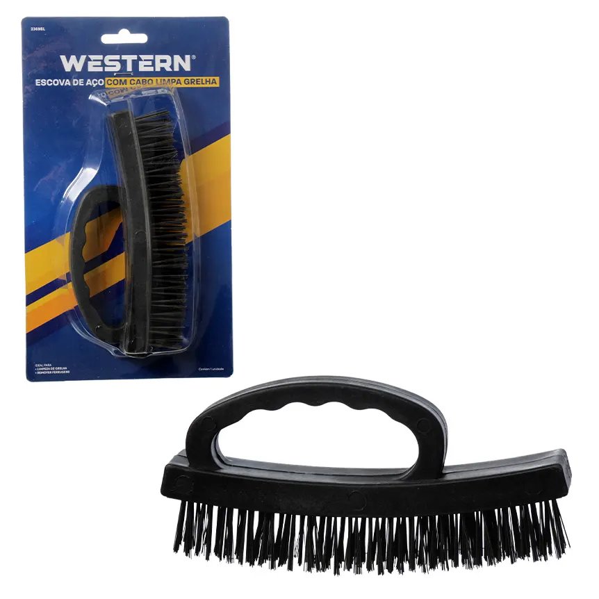 Escova de Aço com Cabo Western — imagem 2