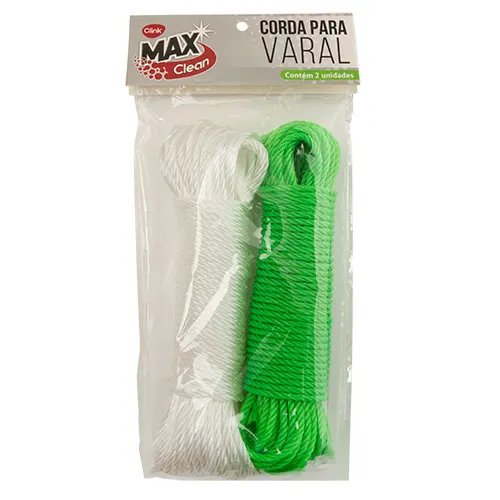 KIT 2 Cordas Varal Poliéster 15 M x 0,3 cm x 0,3 cm — imagem 2