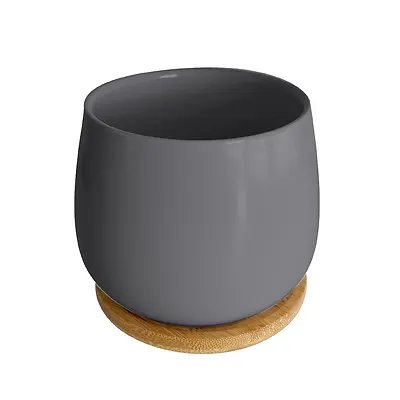 Vaso Ibiza Cinza 8cm — imagem 2