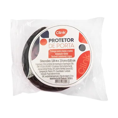 Protetor de Porta Plástico Tpe 104 cm x 2,9 cm x 0,65 cm — imagem 2