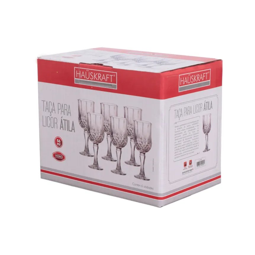 Taça Licor Vidro Átila 56ml 6 Peças — imagem 2