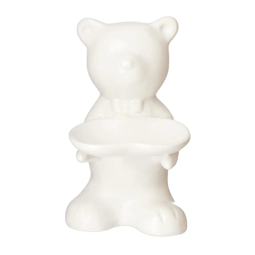 Figura Urso Noz Branca 140mm — imagem 2