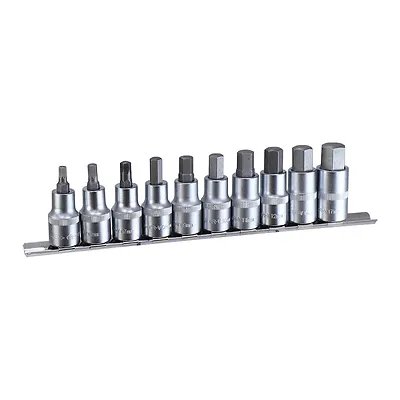 Soquete Bits Hexagonal Curto 1/2 10 Peças — imagem 8