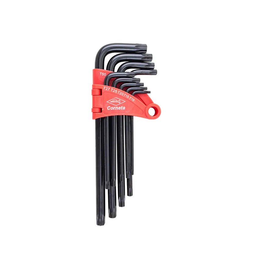Chave Torx Longa com Furo 9 Peças — imagem 2