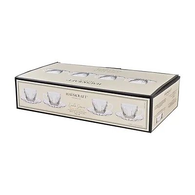 Xícara de Chá Vict Transparente 200ml 4 Peças — imagem 3