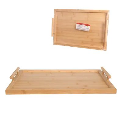 Bandeja Bambu com Alça 45x30cm — imagem 4