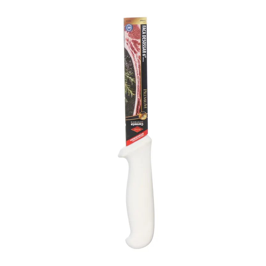 Faca Desossar Cabo Branco Premium 6" — imagem 3