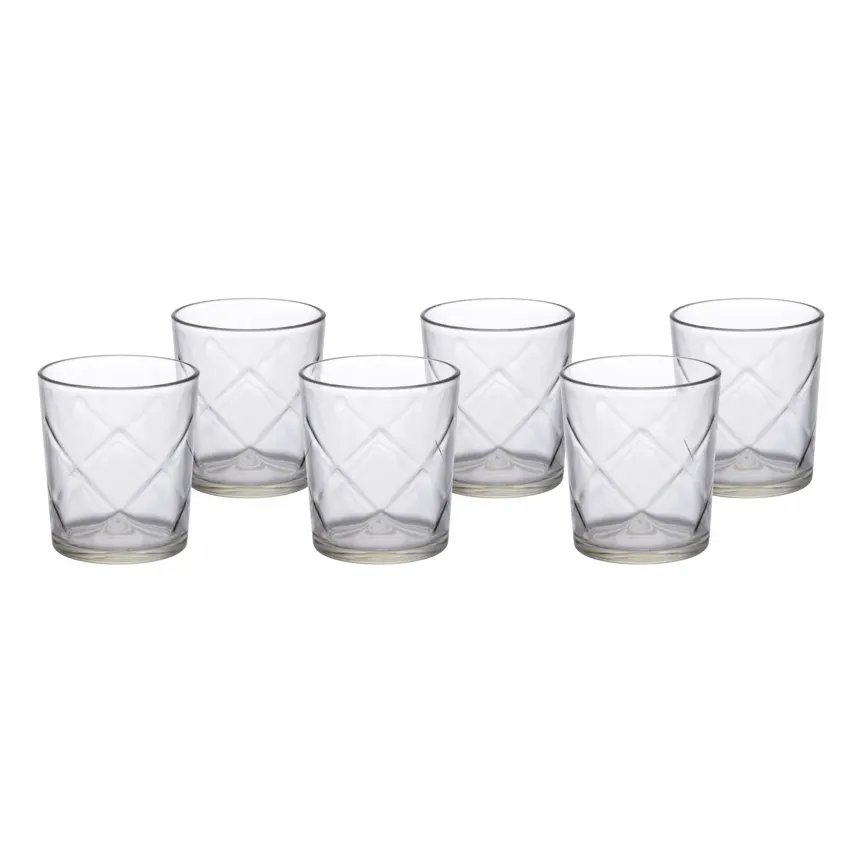 Copo Baixo Vidro Giselle 256ml 6 Peças — imagem 3
