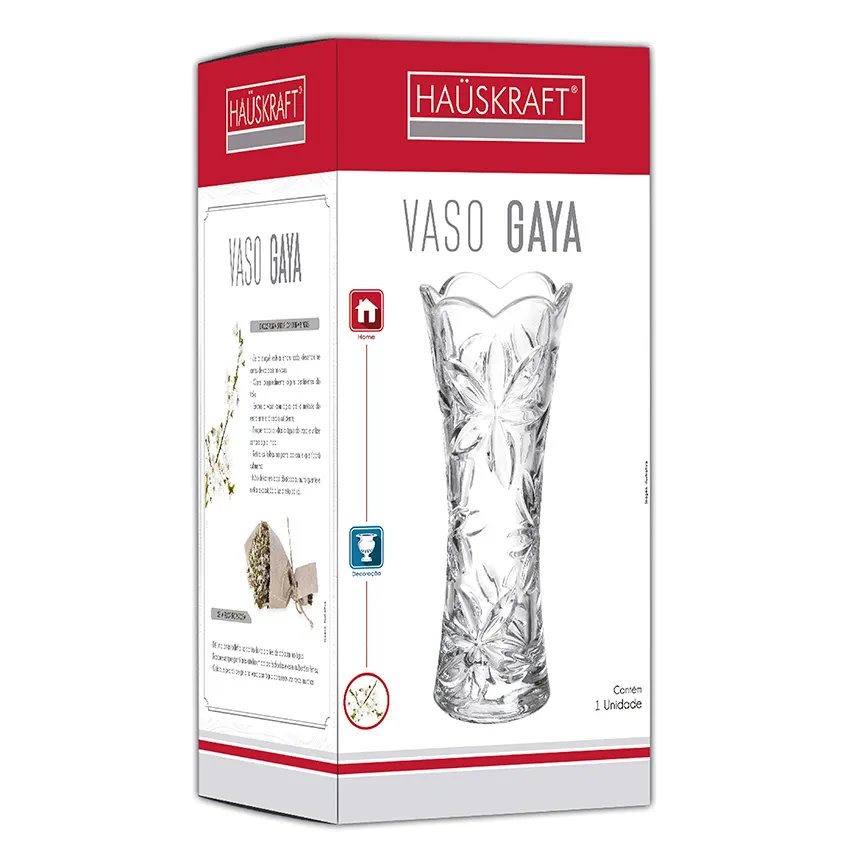Vaso Vidro Gaya 19cm — imagem 2