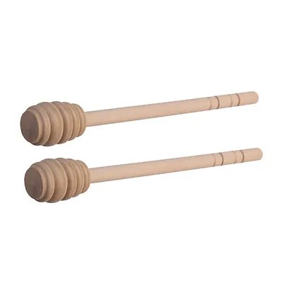 Colher para Mel Madeira 15cm 2 Peças — imagem 2