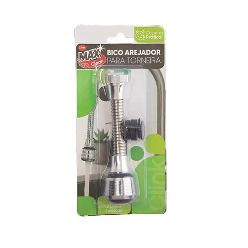 Extensor de Torneira Arejador Liga Metalica e Plástico Abs 13,5 cm x 3,5 cm x 3,5 cm — imagem 2